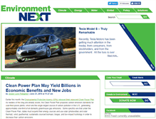 Tablet Screenshot of environmentnext.org
